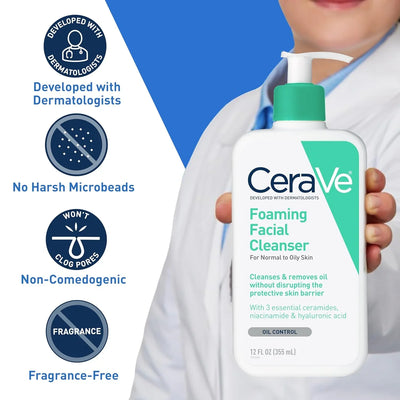 CeraVe Foaming Facial Cleanser 237mls - view 5
