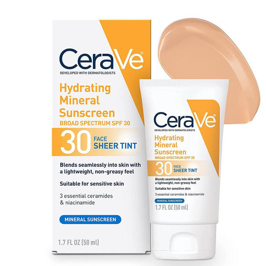 Cerave Hydrating Mineral Sunscreen SPF 30 - Kenya