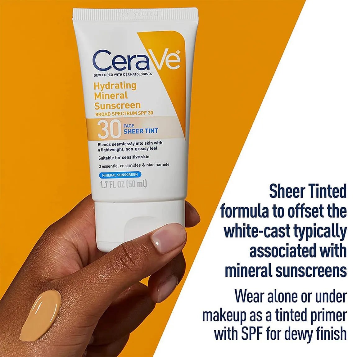 Cerave Hydrating Mineral Sunscreen SPF 30 - Kenya