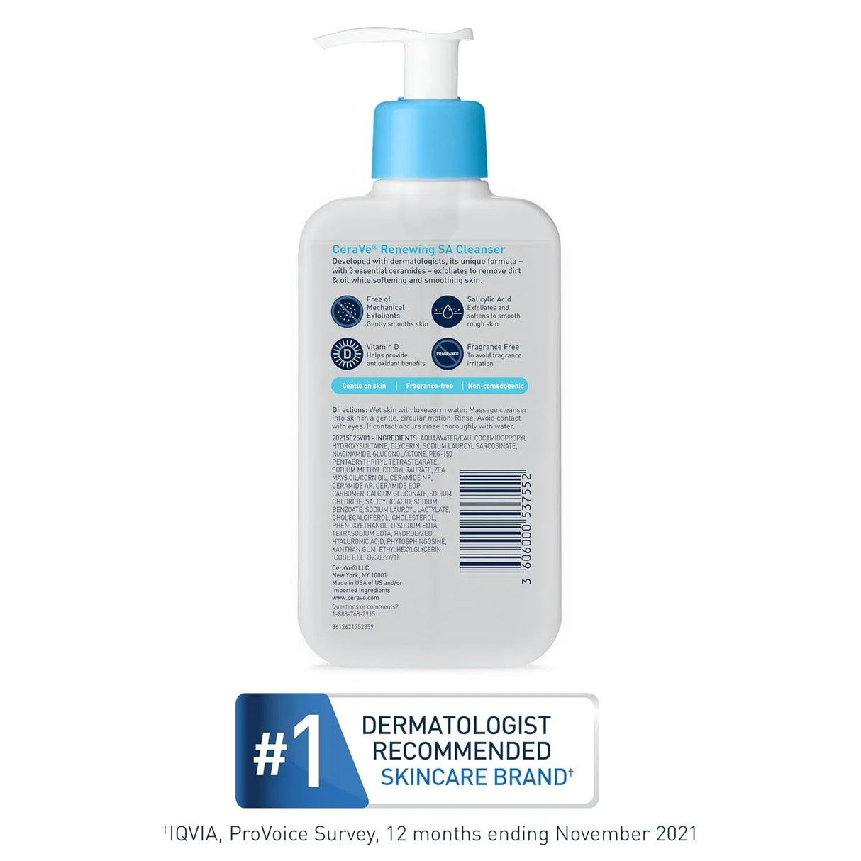 CeraVe Renewing SA Cleanser 473ml - Kenya