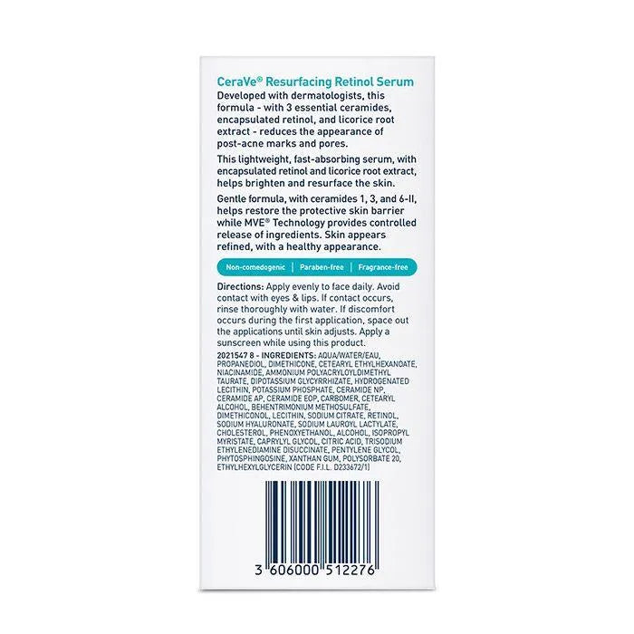 Cerave Resurfacing Retinol Post-Acne Serum