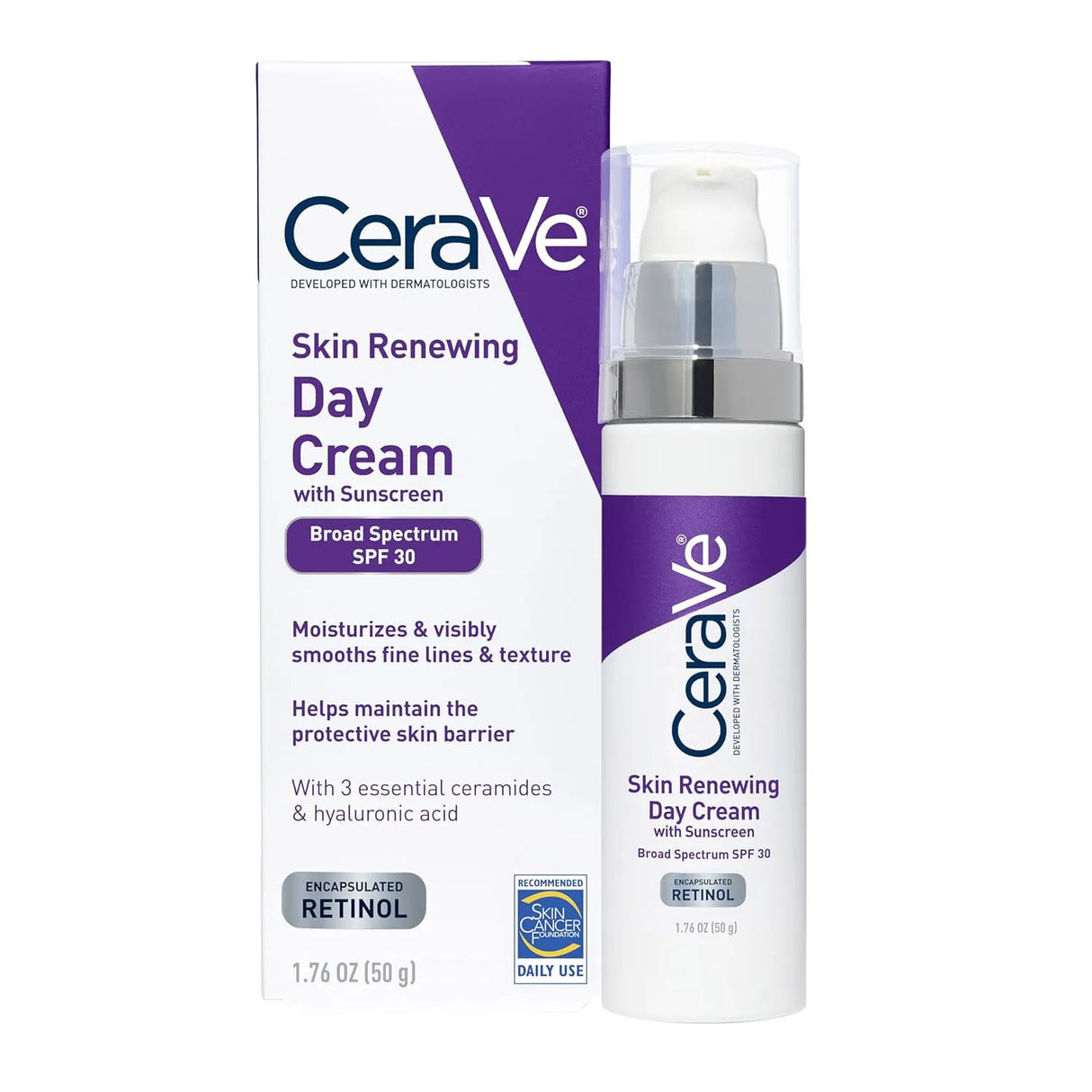 Cerave Skin Renewing Day Cream Retinol with SPF - Kenya