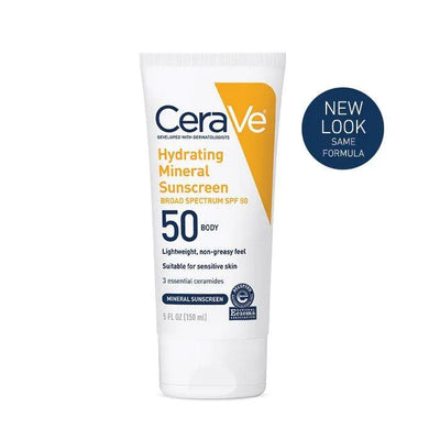 Cerave SPF 50 Hydrating Mineral Sunscreen (Body) - view 1