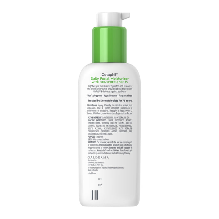 Cetaphil Daily Facial Moisturizer SPF 15