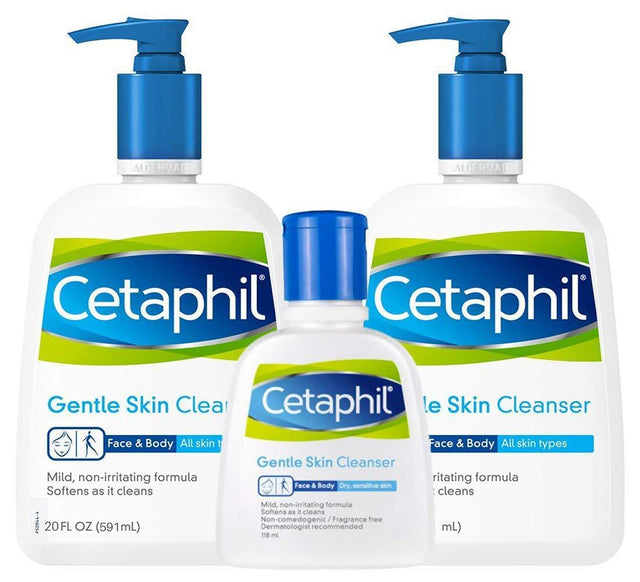 Cetaphil Gentle Skin Cleanser 3-pack - Kenya