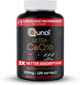 Qunol Ultra CoQ10 100mg,120 Softgels
