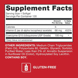 Qunol Ultra CoQ10 100mg,120 Softgels