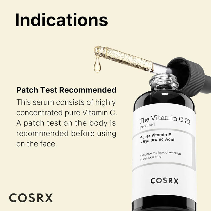 COSRX Pure Vitamin C 23% Serum with Vitamin E & Hyaluronic Acid