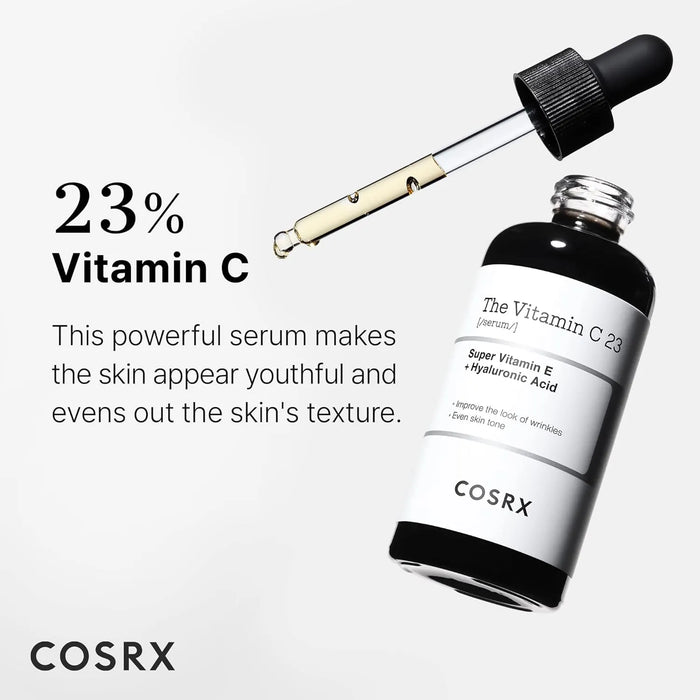 COSRX Pure Vitamin C 23% Serum with Vitamin E & Hyaluronic Acid