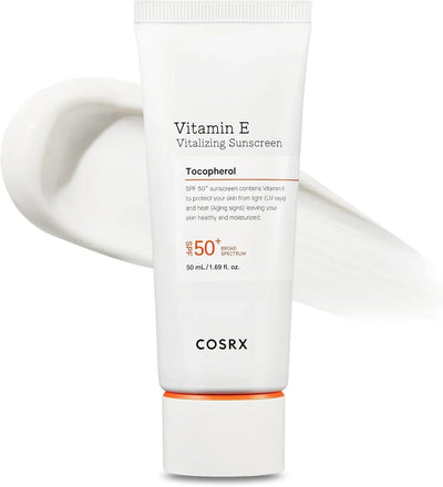 COSRX Vitamin E Vitalizing Face Sunscreen SPF 50, 1.69 fl oz - view 1