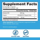 Doctor's Best Betaine HCI Pepsin & Gentian Bitters - Kenya