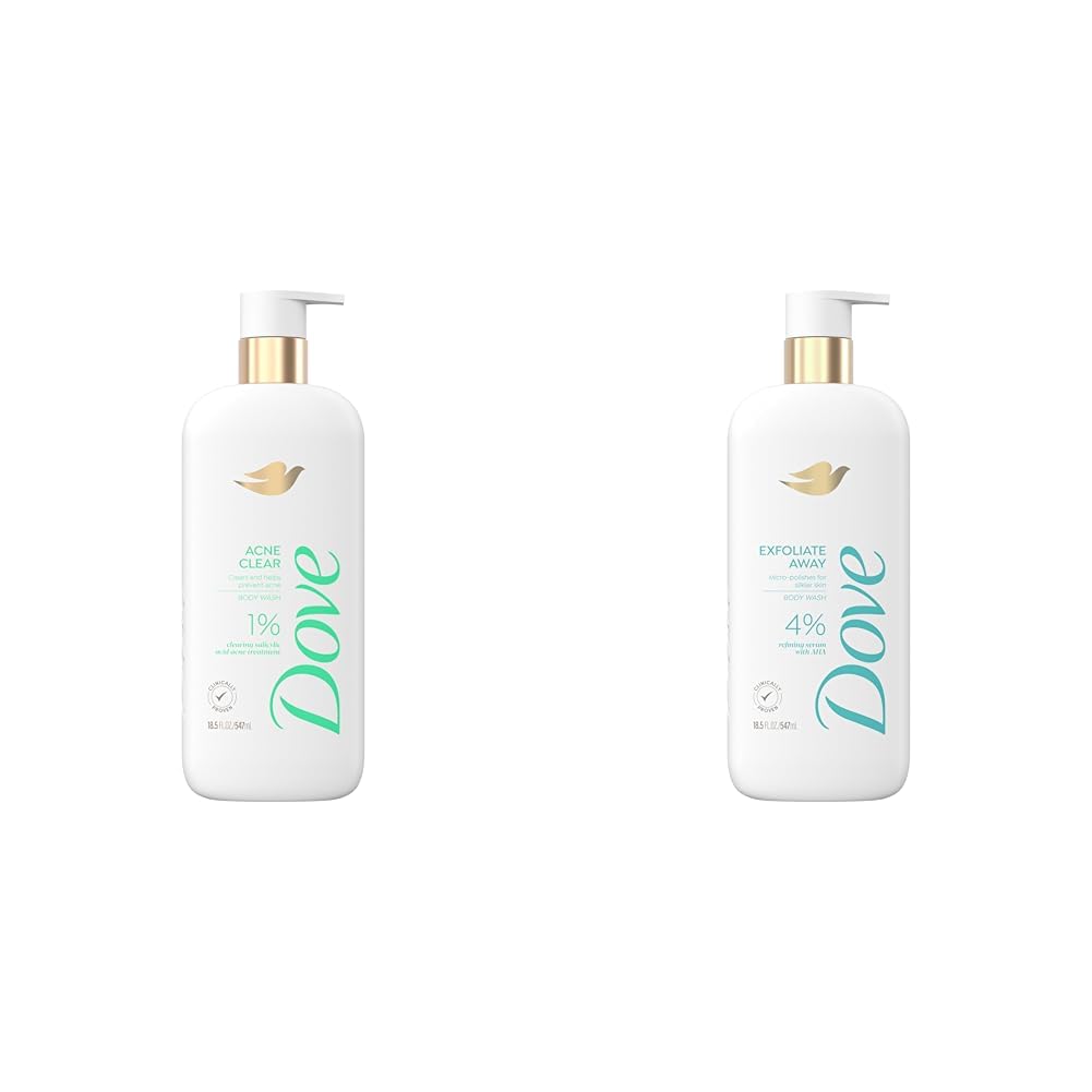 Dove Body Wash Acne Clear 1% salicylic acid - Kenya