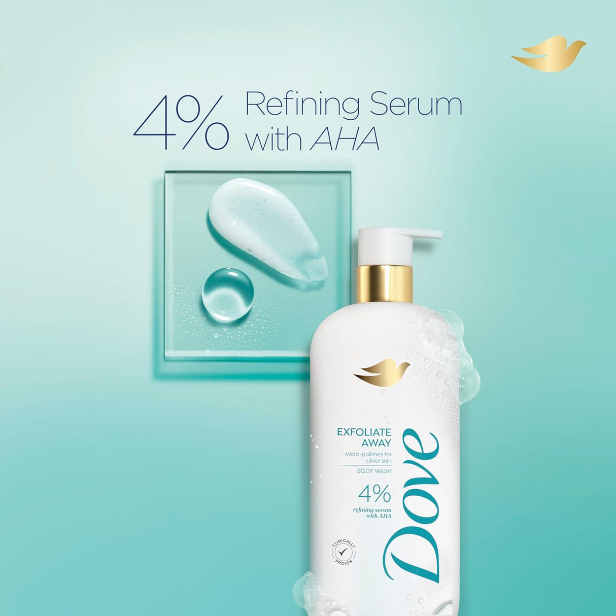 Dove Body Wash Exfoliate Away + BHA - Kenya