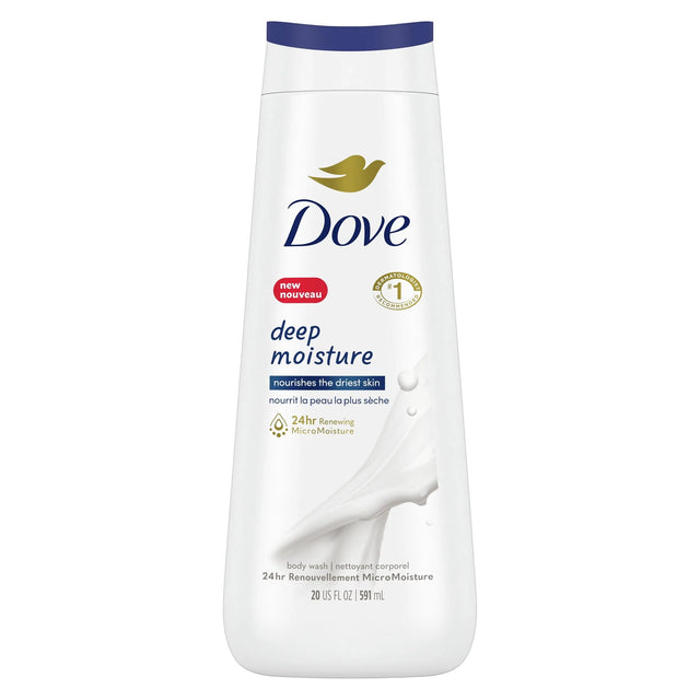 Dove Deep Moisture Nourishing Long Lasting Body Wash, 20 fl oz - Kenya