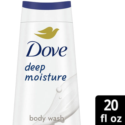 Dove Deep Moisture Nourishing Long Lasting Body Wash, 20 fl oz - view 3