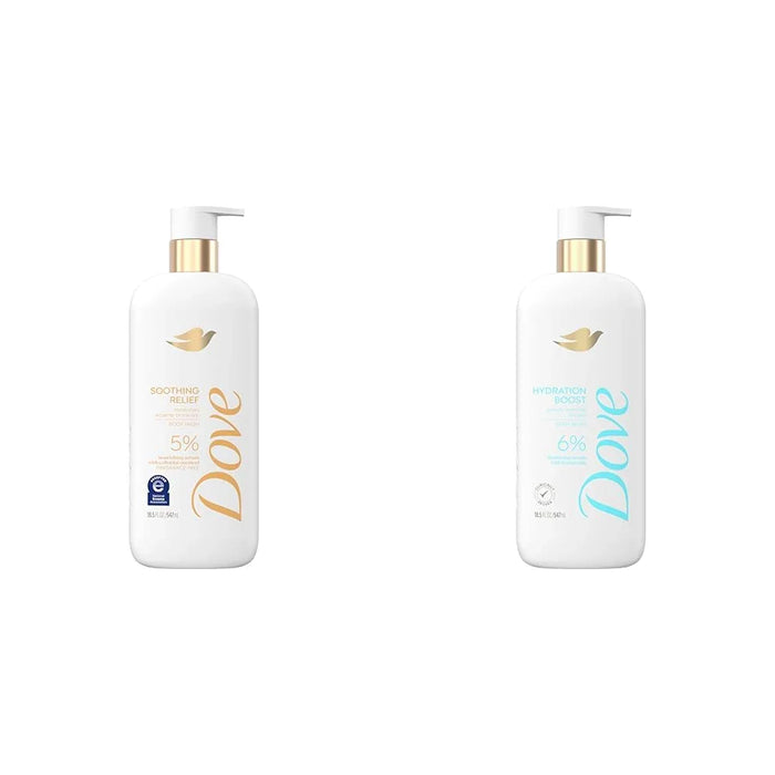 Dove Fragrance Free Body Wash Soothing Relief