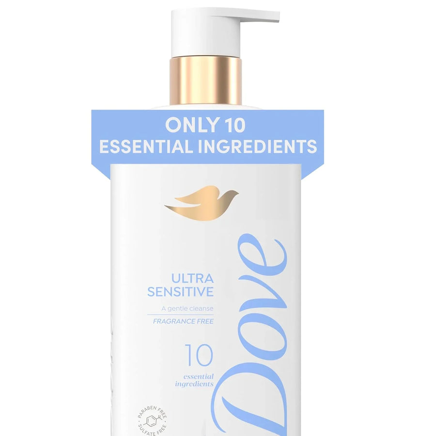 Dove Fragrance Free Body Wash Ultra Sensitive