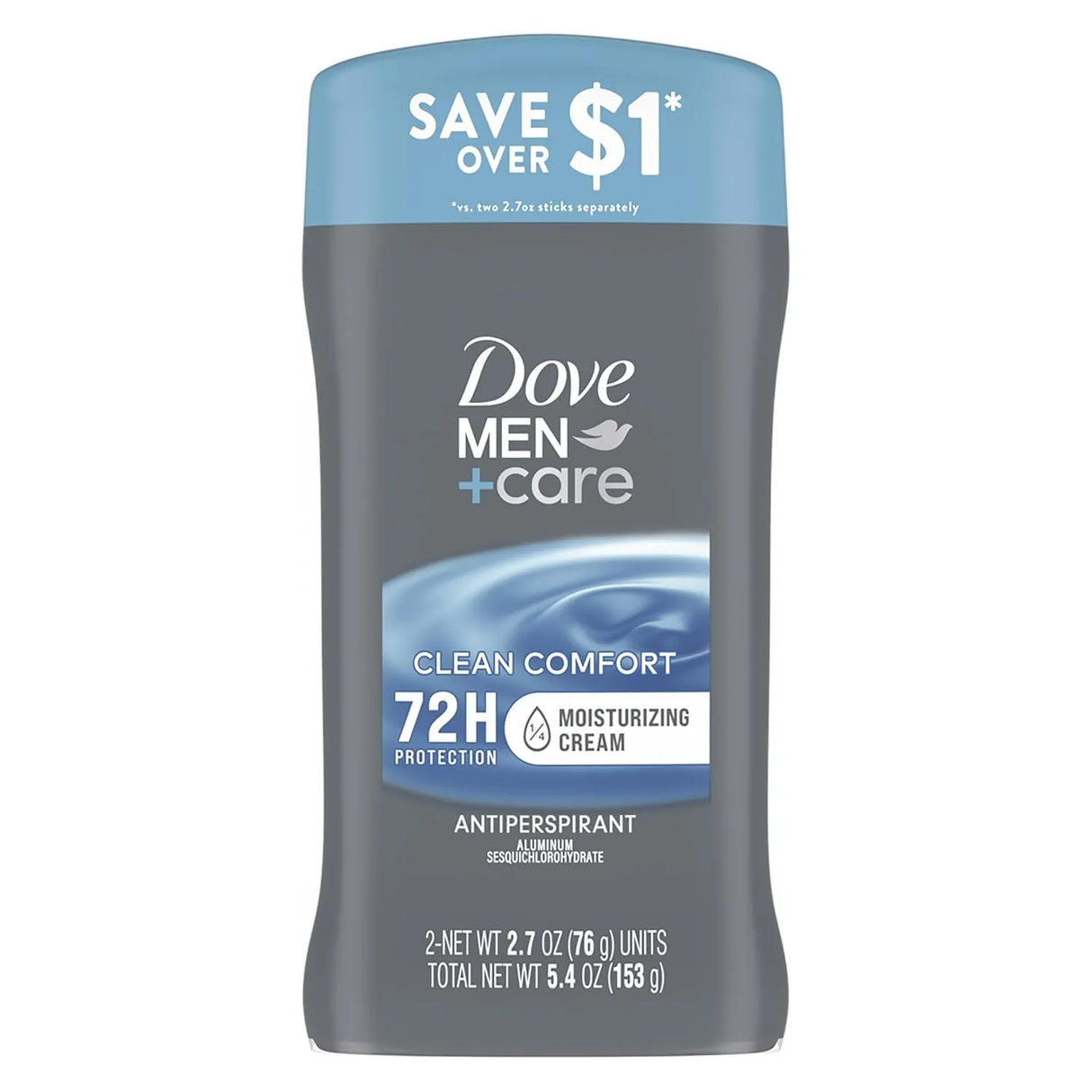 Dove Men+Care Antiperspirant Deodorant Stick Clean Comfort 72hrs - Kenya