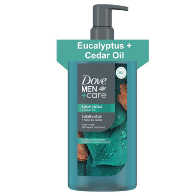 DOVE MEN + CARE Eucalyptus + Cedar Oil Body Wash - view 1