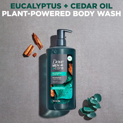 DOVE MEN + CARE Eucalyptus + Cedar Oil Body Wash - view 3