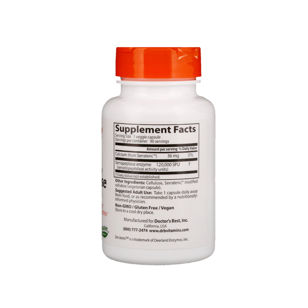 Dr. Best Serrapeptase 120,000 SPU - Kenya