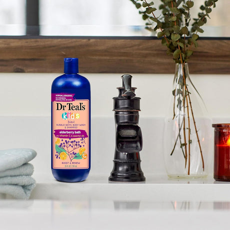 Dr Teal's Kids 3-in-1 Elderberry Bath- Kenya - Kenya
