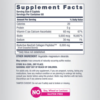 Neocell Super Collagen + Vitamin C & Biotin 360 Tablets - view 4