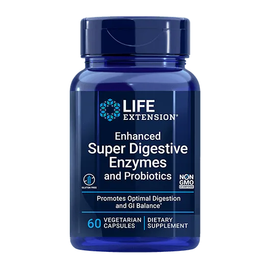 Enhanced Super Digestive Enzymes and Probiotics