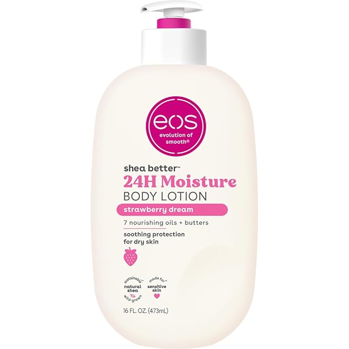 eos Shea Better Body Lotion Strawberry Dream