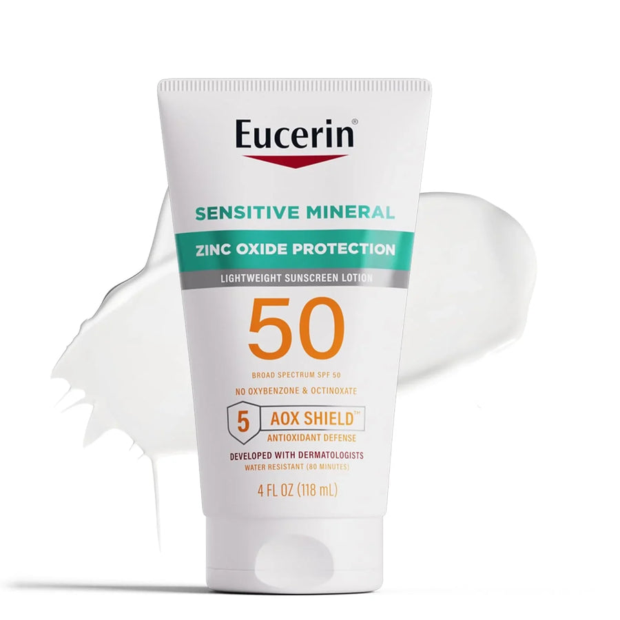 Eucerin Sensitive Mineral Sunscreen Lotion SPF 50