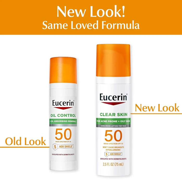 Eucerin Sun Clear Sunscreen Lotion SPF 50