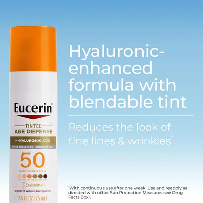 Eucerin Sun Tinted Age Defense SPF 50 Sunscreen - view 2