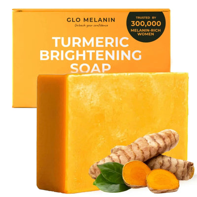 Glo Melanin Organic Turmeric Soap 110g - view 1