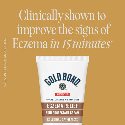 Gold Bond Medicated Eczema Relief Skin Protectant Cream - view 12