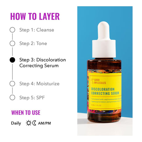 Good Molecules Discoloration Correcting Serum - Kenya