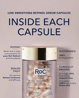 RoC Retinol Correxion Capsules, Anti-Aging Night Serum, Anti-Wrinkle Treatment