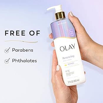 Olay retinol body lotion