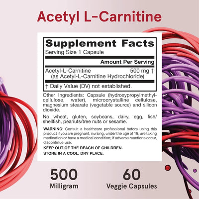 Jarrow Acetyl L-Carnitine - view 3