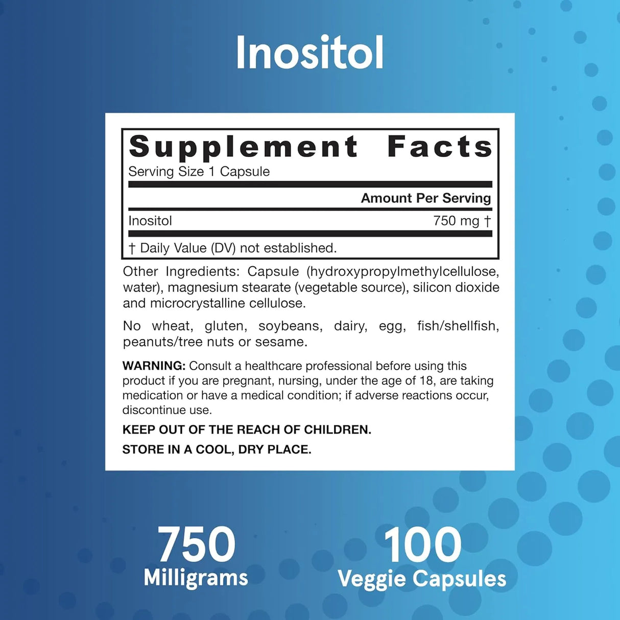 Jarrow Inositol 750 mg - Kenya