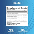Jarrow Inositol 750 mg image 2