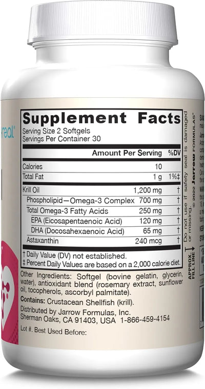 Jarrow Krill Oil 60 Softgels - view 2
