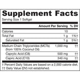 Jarrow MCT Oil Softgels for Keto - Kenya