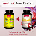 Jarrow Methyl B-12 & Methyl Folate Lemon image 3