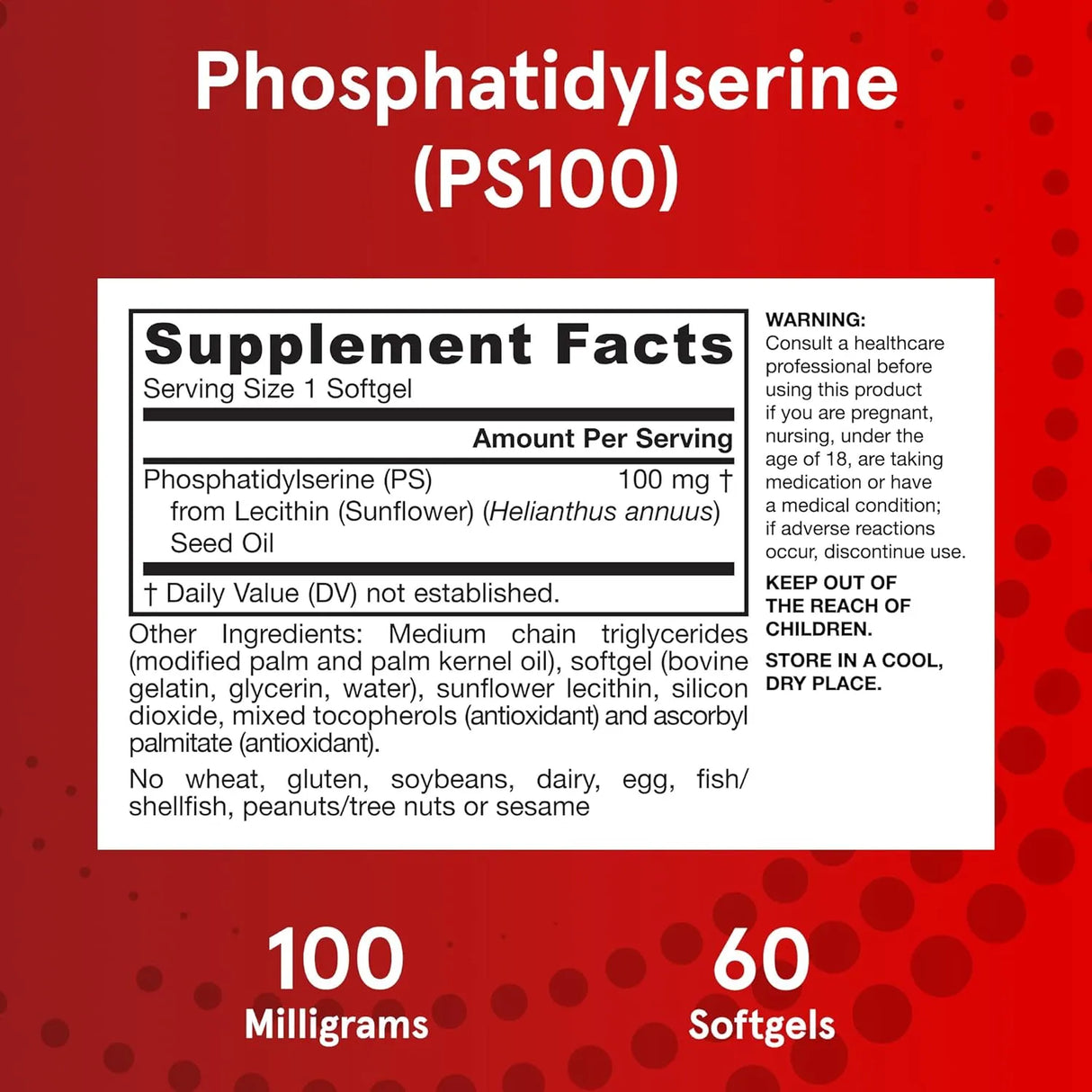 Jarrow PS 100 - 100mg - Kenya