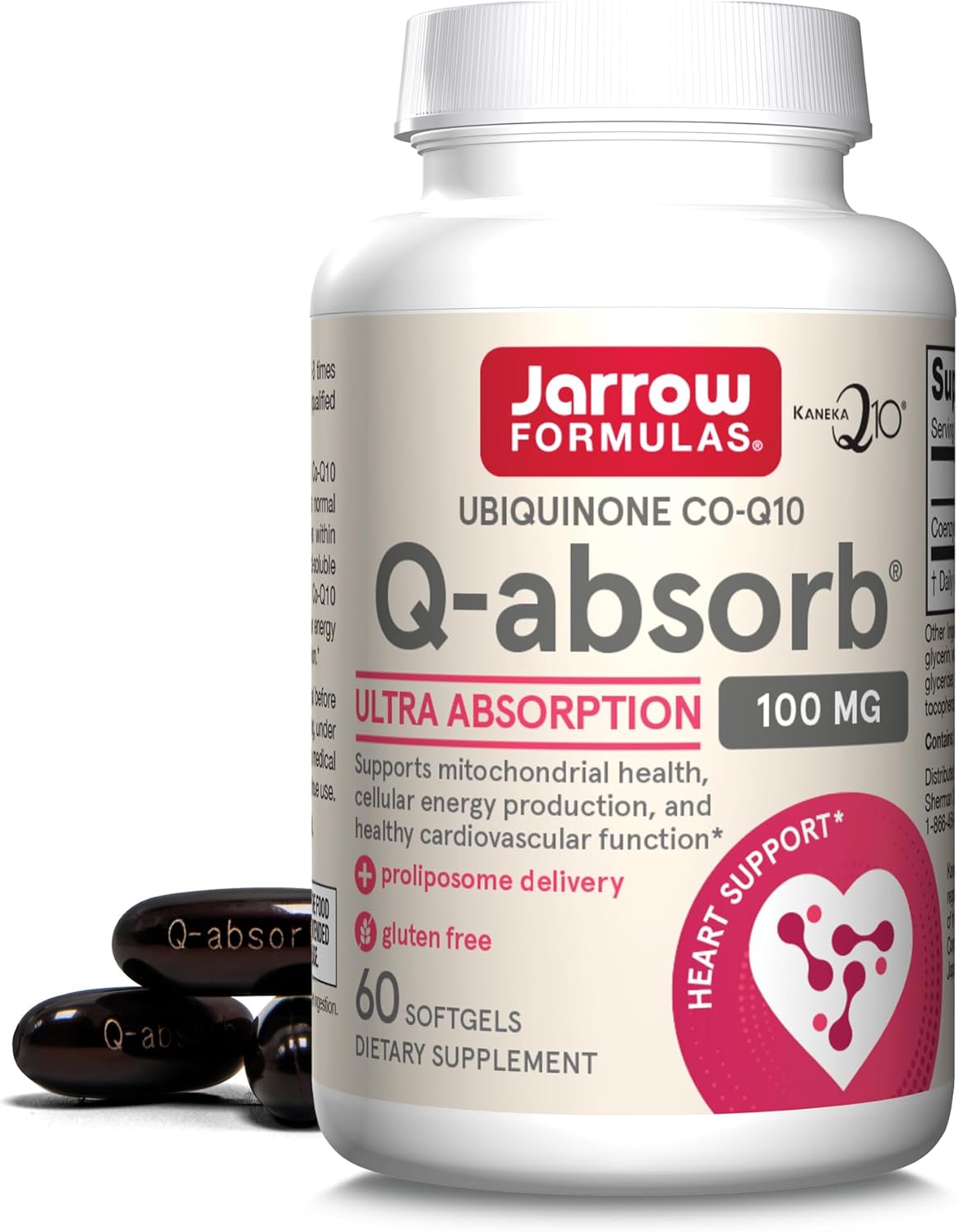 Jarrow Q-absorb® 60 Softgels - Kenya