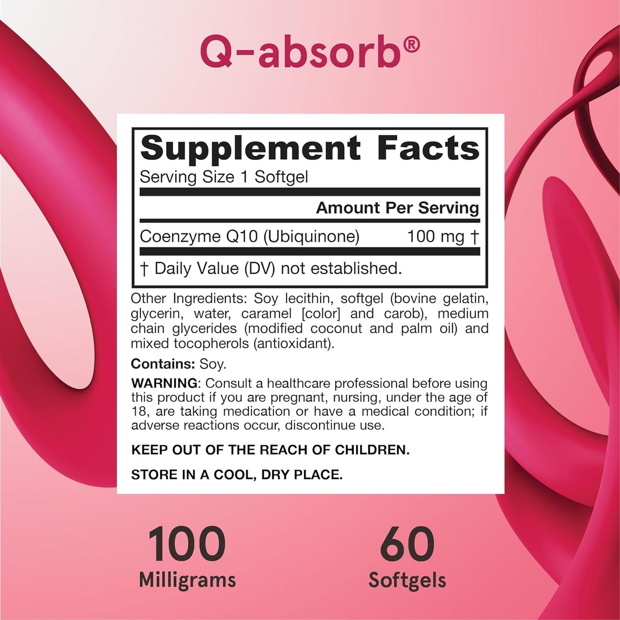 Jarrow Q-absorb® 60 Softgels - Kenya