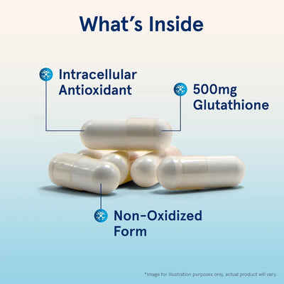 Jarrow Reduced Glutathione 500MG - view 4