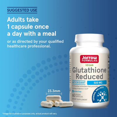 Jarrow Reduced Glutathione 500MG - view 6