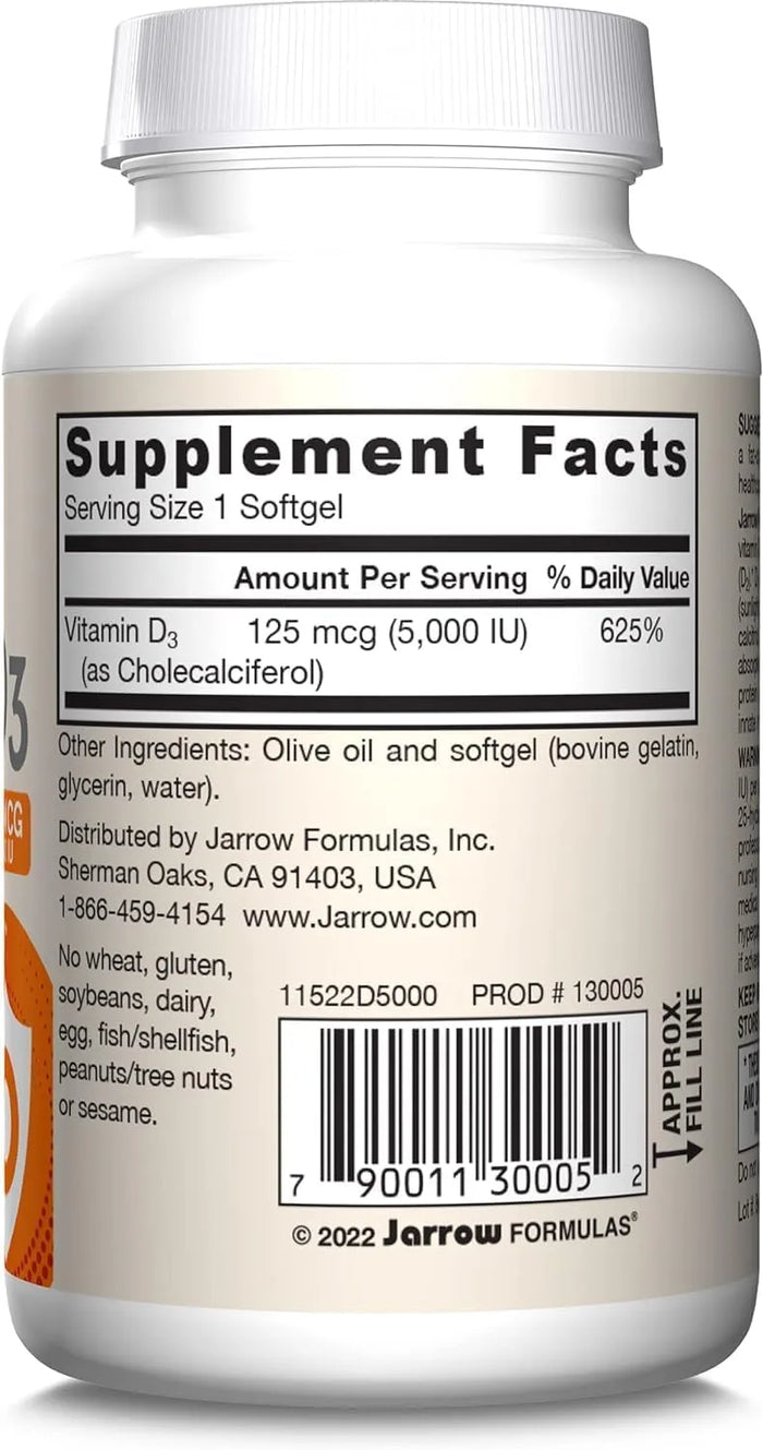 Jarrow Formulas Vitamin D3
