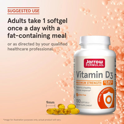 Jarrow Formulas Vitamin D3 - view 6
